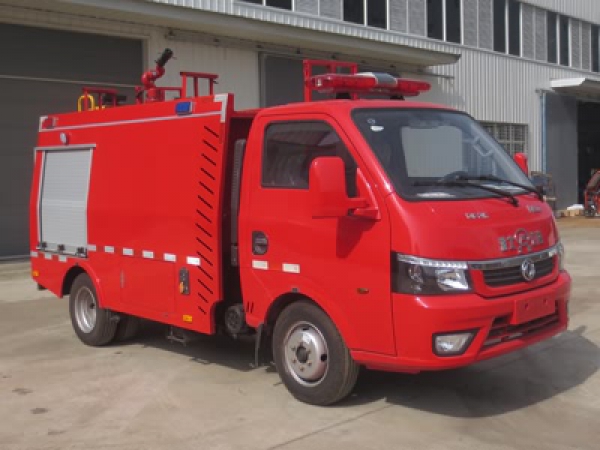 東風(fēng)途逸單排1噸水罐消防車（上藍(lán)牌）